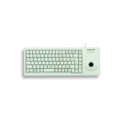 CHERRY XS Trackball keyboard Universal USB QWERTZ German Grey