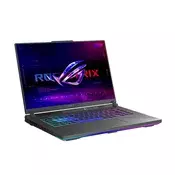 Asus rog strix g16 g614pm-rv160 dos/ 16Wuxga165hz/ ryzen 9 8940hx/ 32gb/ 1tb/ 5060 8gb/ glan/ ranac laptop ( 90nr0kw7-m008l0 )