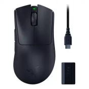 Gaming miš Razer - DeathAdder V3 Pro + Wireless Dongle Bundle, crni