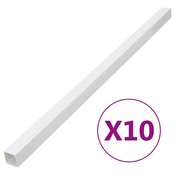 vidaXL Kabelska cev 100x40 mm 10 m PVC