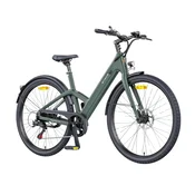 Engwe MapFour N1 AIR Električno kolo - Vojaško zelena/Nizek vstop/Hidravlične disk zavore -25% subvencija