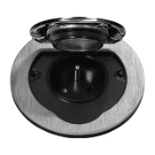 ORNO Zunanja vtičnica IP55, brušeni aluminij
