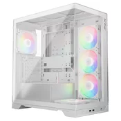 ADATA XPG INVADER X/Midi Tower/Transpar./Bijela