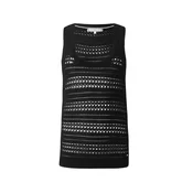 TOMMY HILFIGER Top z naramnicami  črna