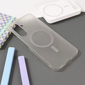 Maska za telefon Magsafe Matte PC za Samsung A266B Galaxy A26 5G, Siva
