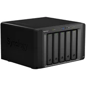 Synology Expansion Unit DX517, 5-bay 3.5/2.5 SATA expansion for models: DS1821+, DS1621xs+, DS1621+, DVA3221, DS1520+, DS920+, DS720+ ; 1 x eSata po