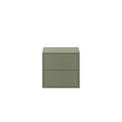 Stenska omarica Boxie z 2 predaloma 40x40x37 cm zelena