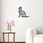 Wallity Zidna dekoracija Kedi, 35x46 cm, 8 mm, Crna