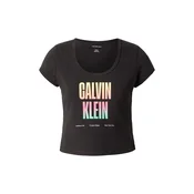 Calvin Klein Jeans Majica Pride  neonsko zelena / neonsko roza / črna / bela