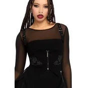 Ženski korzet KILLSTAR - GAIA - Black - KSRA014786