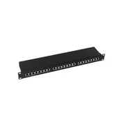 OWIRE 19/1U Cat6A 24 porta patch panel