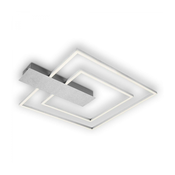 Briloner 3545-018 - LED prigušiva plafonska svetiljka NICO LED/25W/230V hrom
