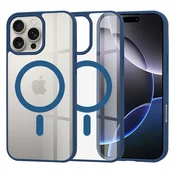 Ovitek Techsuit MagSafe Pro za iPhone 16 Pro Max - moder