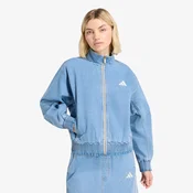Jakna adidas Stadium Washed Denim Loose Fit Jacket Crystal Sky M