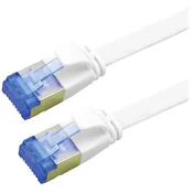 VALUE Value 21992160 RJ45 omrežni kabel\, Patch kabel CAT 6a F/UTP 0.50 m bela 1 kos, (20630651)