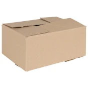 Preklopna kutija 50 pcs Prirodna 30 x 21,5 x 14 cm Karton