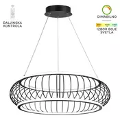 LED viseca lampa F2075-40V BK