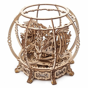 UGEARS 3D lesena mehanska sestavljanka Mehanski akvarij