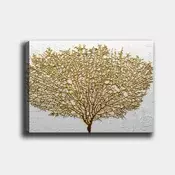 Wallity Slika sa zlatnim drvetom 70x100 cm