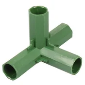 Merco Cevna sponka 4-stranska spojka za vrtne palice premera 11 mm