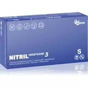 Espeon Nitril Moistcare3 Dark Blue rokavice iz nitrila brez pudra z vlažilnim učinkom velikost S 2x50 kos