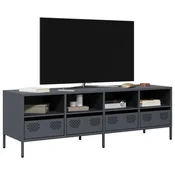 TV ormaric antracit 135 x 39 x 43,5 cm hladno valjani celik