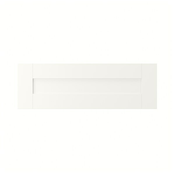 SANNIDAL Front fioke, bela, 60x20 cm