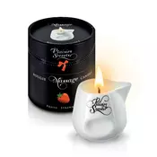 Erotic Collection Masažna sveča jagoda 80 ml Plaisir Secret