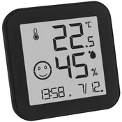 TFA BLACK & WHITE termo/higrometer z e-črnilom