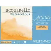 Blok Watercolour Artistico trad.N.30,5x45,5cm 20L 300g (cold pressed/gr.fina) Fabriano 19013045