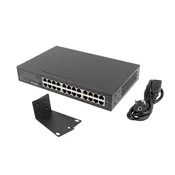 slomart Lanberg Stikalo RSGE-24 Rack 19 (24-portno, 1Gb)
