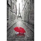 Paris PLAKAT PARIZ-PARAGUAS ROJO, (20837179)
