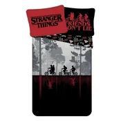 Pamučna dječja posteljina za krevet za jednu osobu 140x200 cm Stranger Things Upside Down – Jerry Fabrics