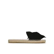 Manebi Espadrile Sandals With Knot K 1.0 JK Črna