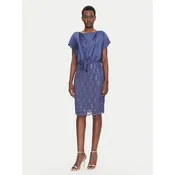 Swing Cocktail obleka 5AI10900 Modra Regular Fit