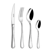 Cutlery set, stainless steel, 24 pieces, Vicenza - Monix