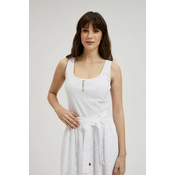 Marisse Womens Blouse L-Ts-4389 White