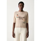 Weekend Max Mara Pulover Fiacre 2625366191 Bež Regular Fit