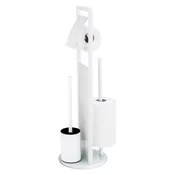 WENKO 24983800 - komplet za WC RAVINA 20x70 cm nerdajuci celik/bela