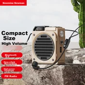 Newmine Bluetooth zvucnik sa mikrofonom MS12, Bež