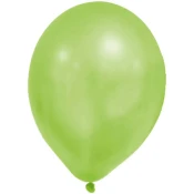Kovinsko pastelno zelena balon – komplet 8 kosov