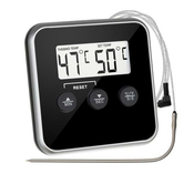 LCD kuhinjski termometer s sondo do 250°C