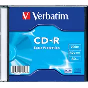 CD-R Verbatim 700MB 52× Datalife/Extra Protection 1 komad Slimcase