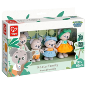 Set drvenih figura Hape - Obitelj Koala, 10 dijelova
