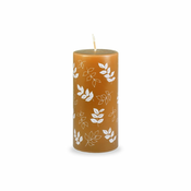Oranžna sveča Unipar Pure Beauty, čas gorenja 73 h