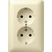 Gira Gira Schuko dvojna vtičnica ds. cws-gl 078001, (21000062)