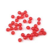 Plastične kroglice kristalizirane O8 mm - (3) rdeča jagoda (30 g)