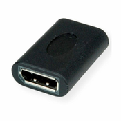 VALUE 12.99.3165 adapter za promjenu tipa priključka kabela DisplayPort Crno
