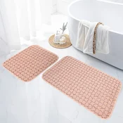 Lessentiel Maison Set 2 prostirke za kupatilo Roze