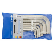 KLJUČI INBUS ART.220/3PB Gar. PVC etui, nikljan. - 3-10
